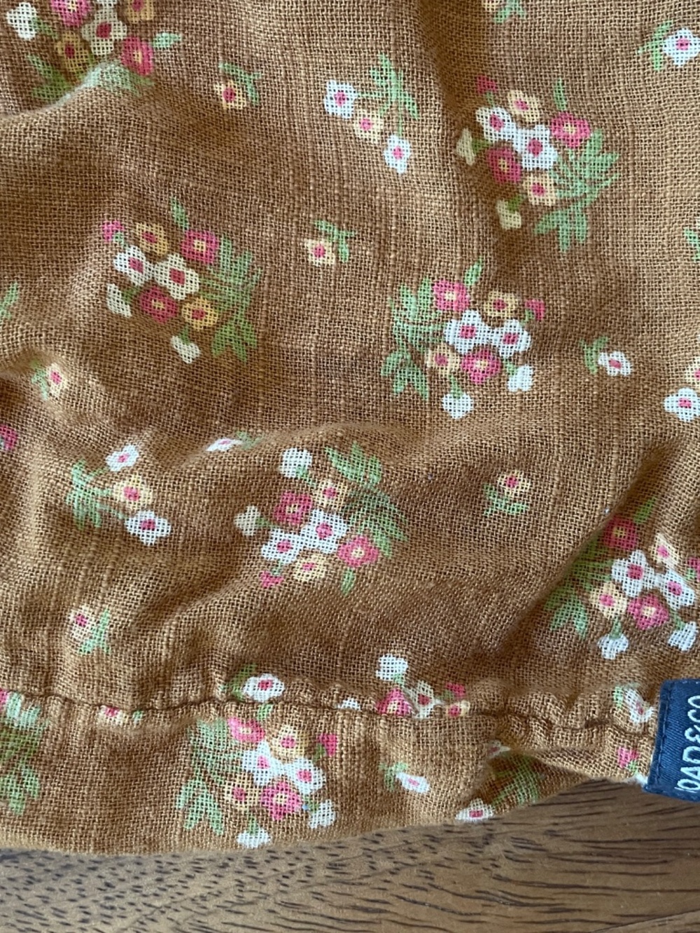 Toad&Co Camp Cove Shirt in Kelp Floral Print - Picture 7 of 7